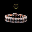 Two Tone Heart Diamond Bracelet VVS1 Lab-Grown Bridal Jewelry Ivevar Luxury