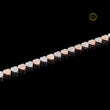 Two Tone Heart Diamond Bracelet VVS1 Lab-Grown Bridal Jewelry Ivevar Luxury - View 3