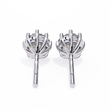 Ultimate Collection of Luxury Round Cut Lab Created Diamond Six Prong Solitaire Elegance Earring - View 7