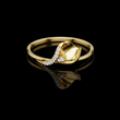 Nature Inspired Lab Grown Diamond Promise Ring For Women